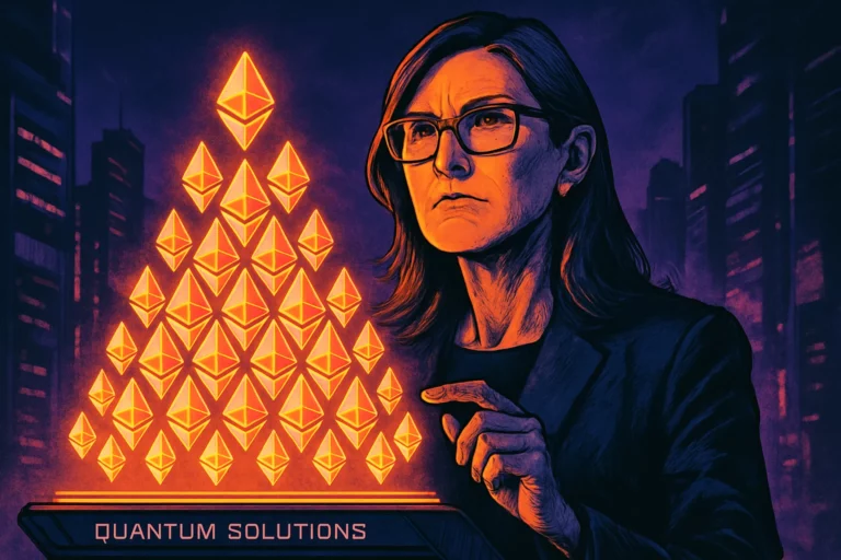 日本首個以太坊財庫Quantum Solutions獲女股神投資！ 7天買入2,365枚ETH，排名全球第11以太坊DAT