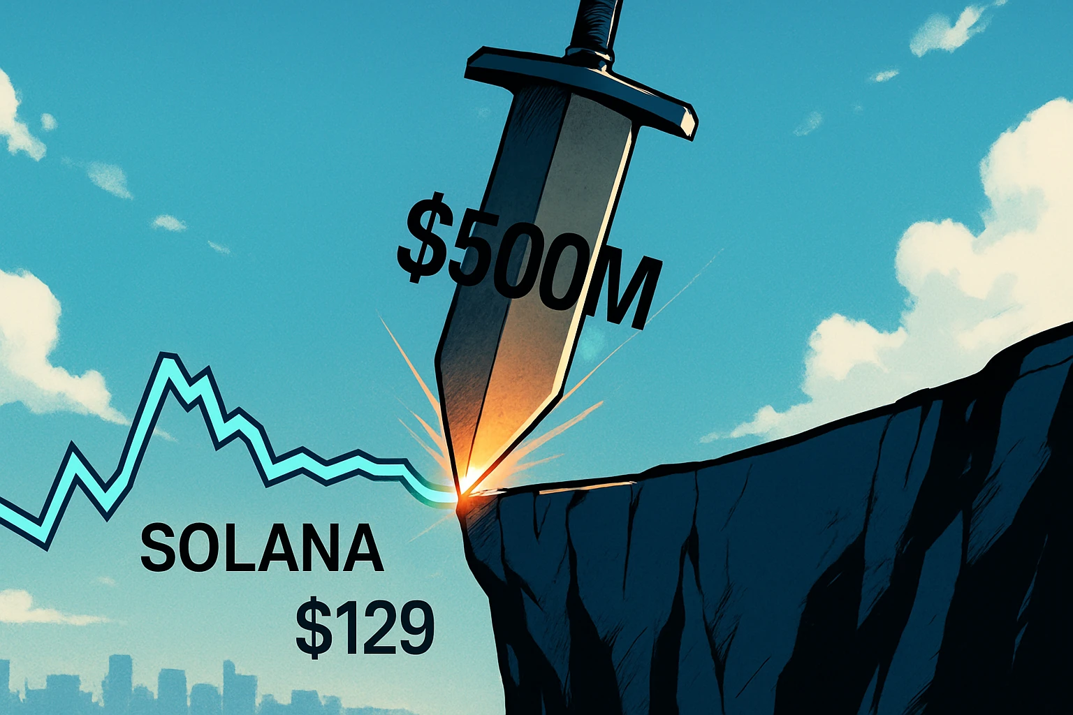 Solana 面臨 5 億美元槓桿清洗考驗，多頭空頭看 $129 生死線