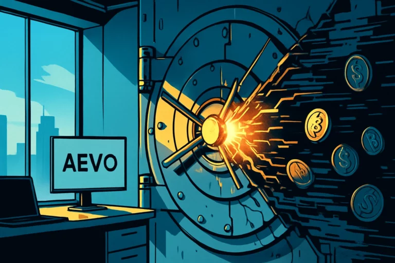 Aevo 舊金庫遭駭損失 270 萬美元，官方推補償方案：賠款打八折、活躍用戶優先
