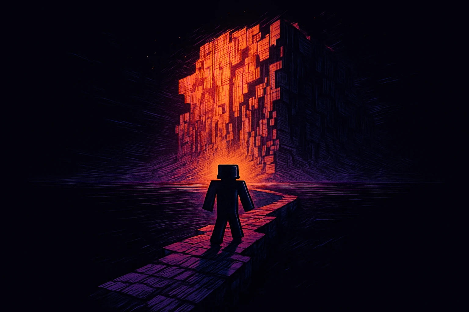Minecraft實況主花14年走到「邊境之地」，不靠傳送的史詩級慈善跋涉